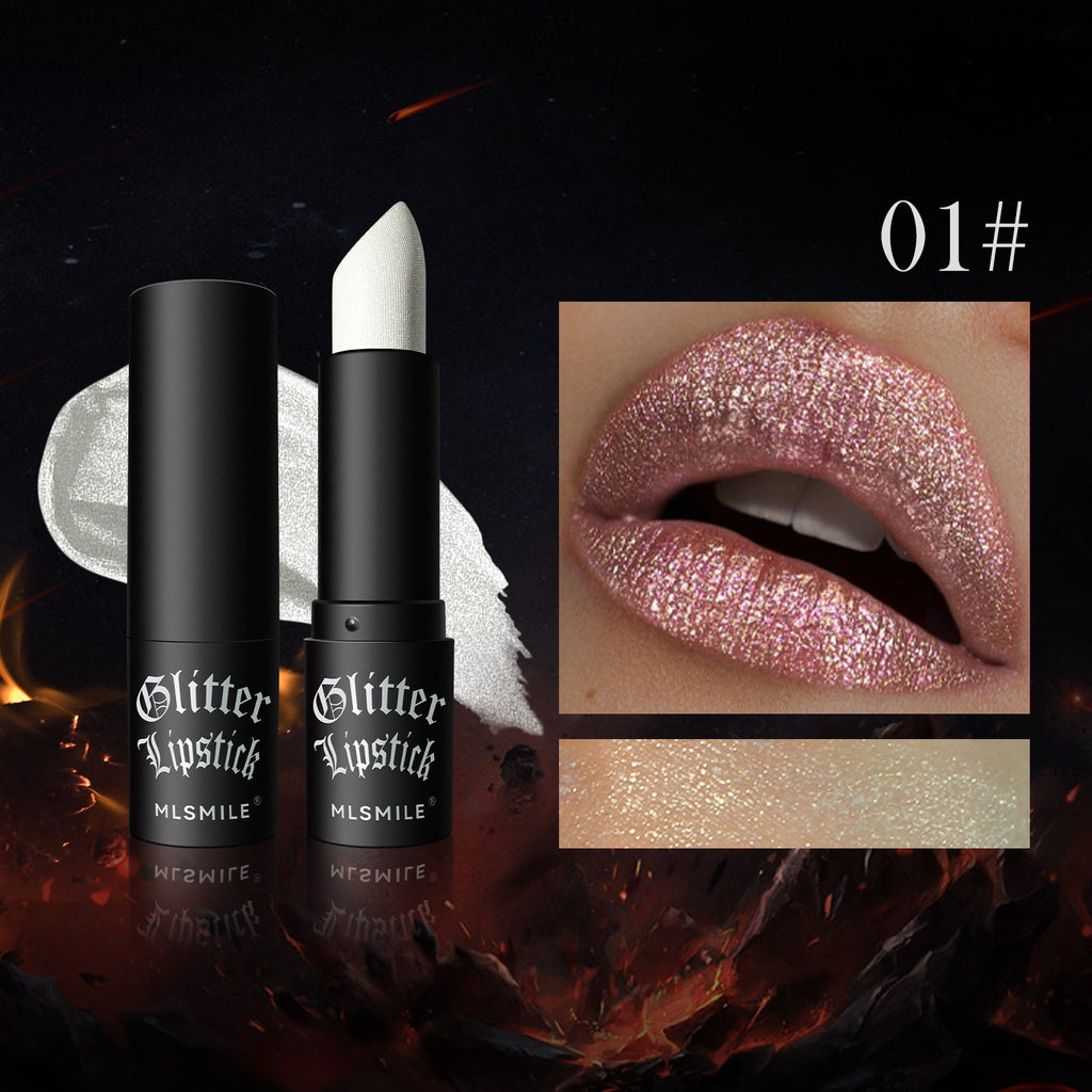 Waterproof Glitter Lipstick