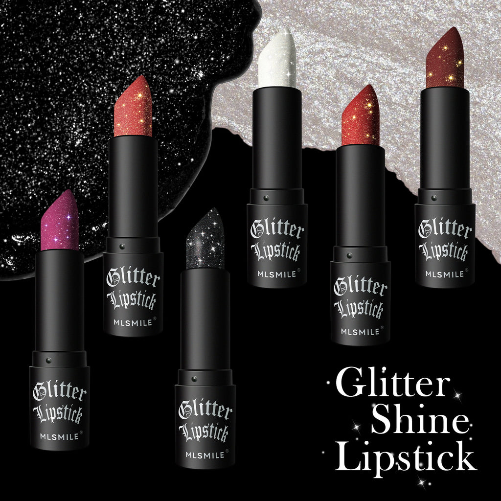 Waterproof Glitter Lipstick