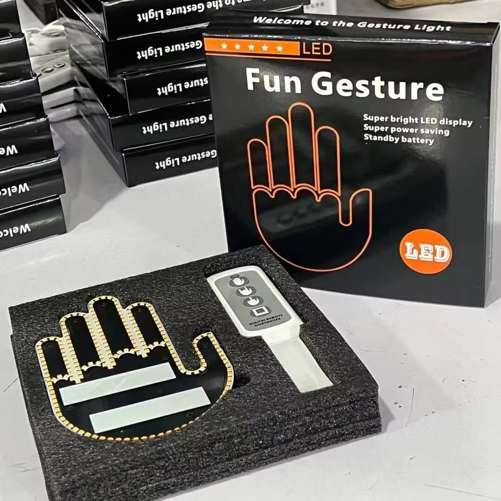 Hand Gesture LED Lights for Cars