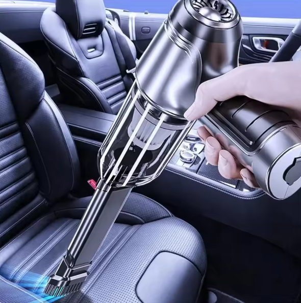 Car Wireless Vacuum Cleaner in use