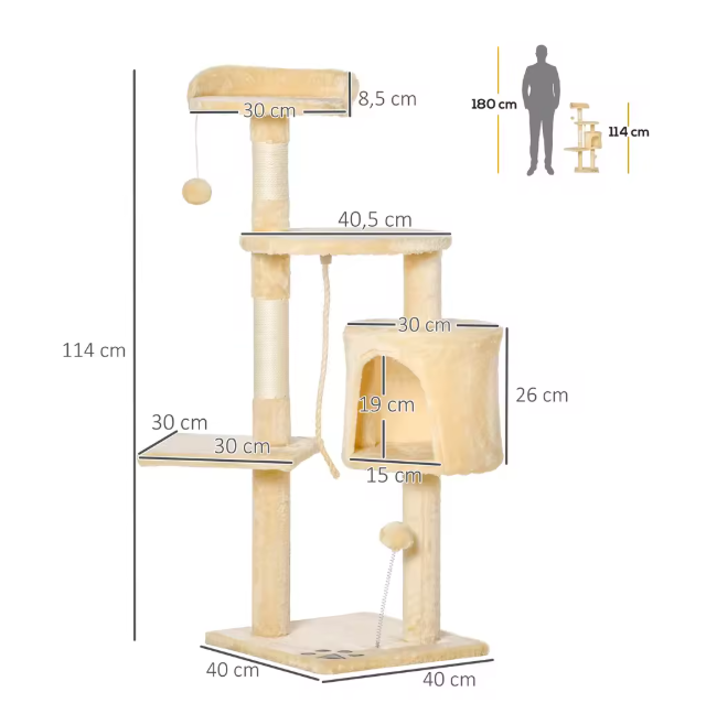 Indoor Cat Tree Tower