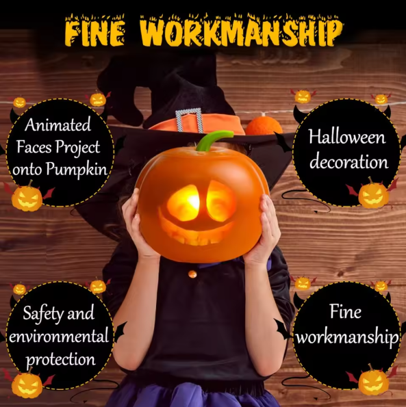 Talking and Singing Pumpkin Projector